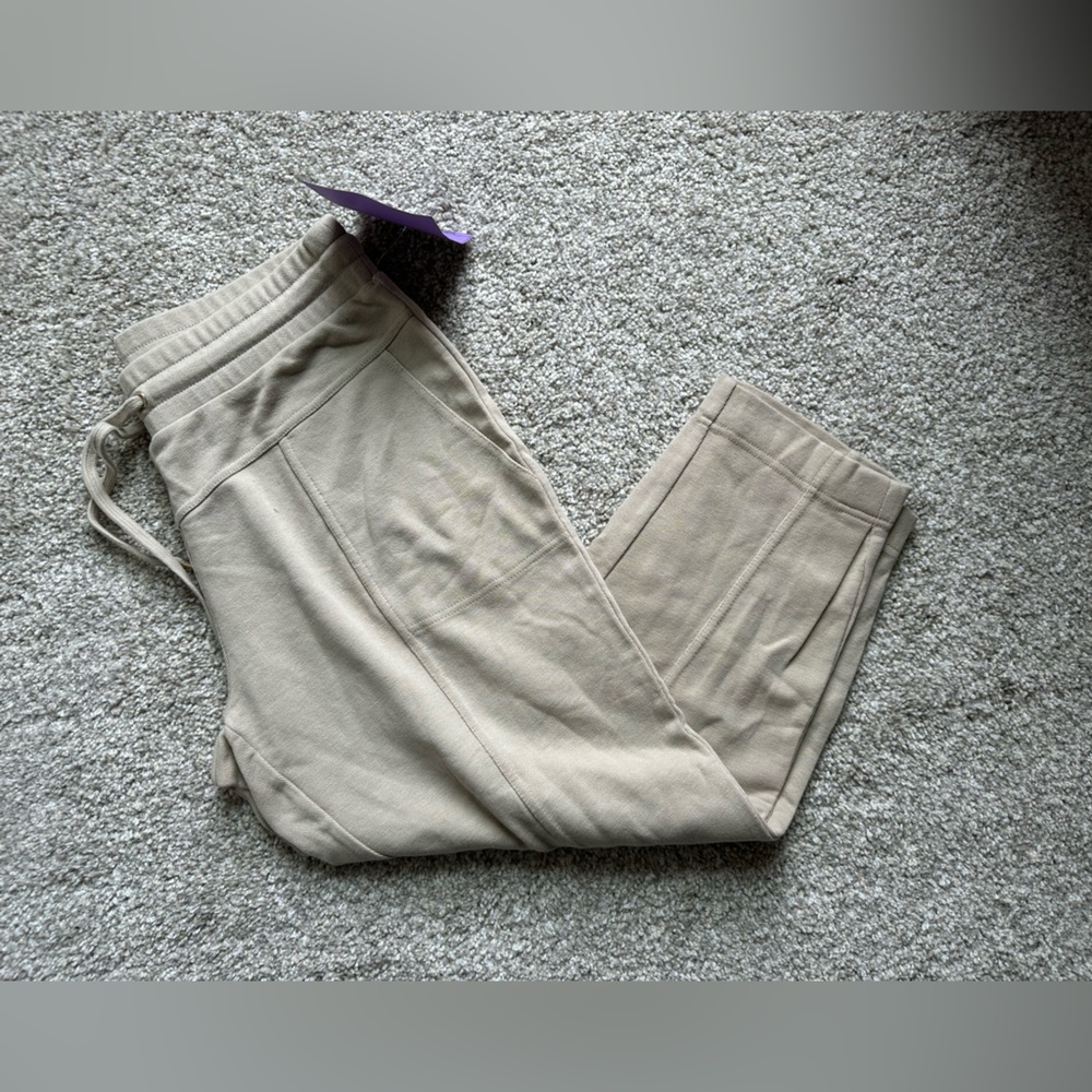 Women’s Tan Relaxed Restyled Seamed Ankle Pant